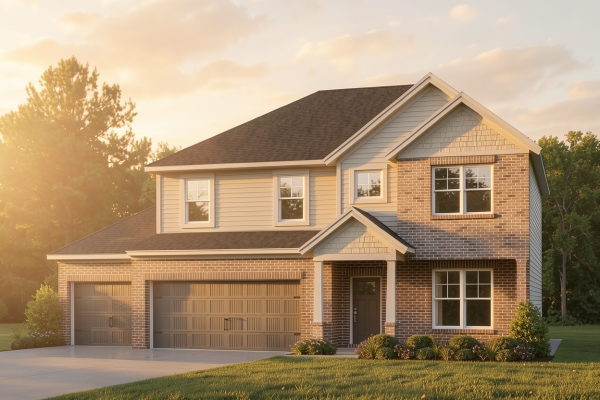 revolution craftsman 3 car garage cadbury berkshire II newburgh indiana