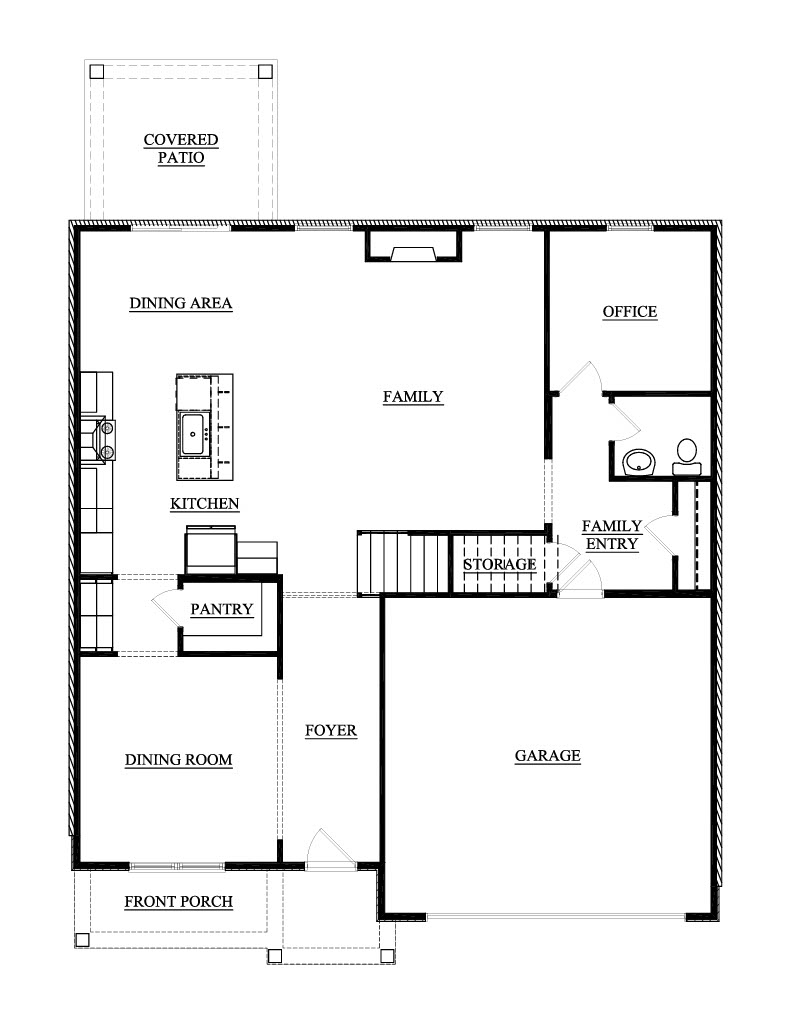 68 PDP 1st Story Floorplanrevolution farmhouse preserve dove point alvaton kentucky