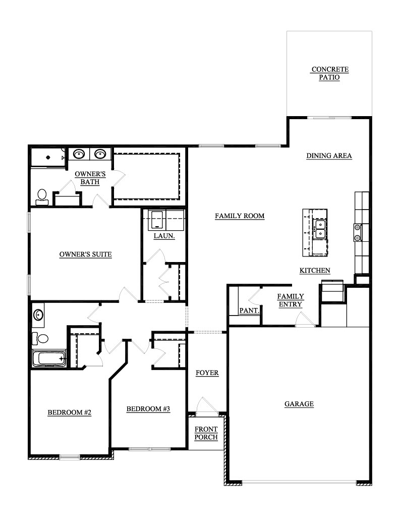 81 GFC 1st Story Floorplanteton modern goldfinch cove evansville indiana